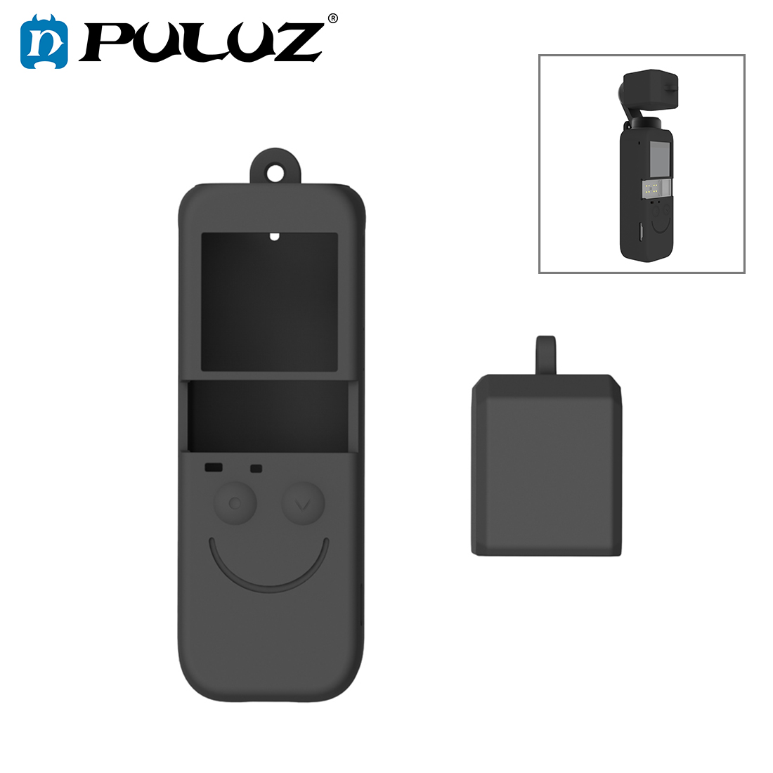 PULUZ-funda protectora de sili - Drone Gimbal Case reseña y precio